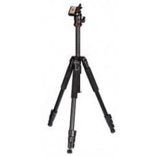 Hama Traveller 163 Ball Tripod(Black- Supports Up to 4000 g)