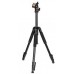 Hama Traveller 163 Ball Tripod(Black- Supports Up to 4000 g)