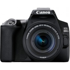Canon EOS 200D II DSLR Camera Body with Single Lens 18 - 55 mm f/4 - 5.6 IS STM(Black)